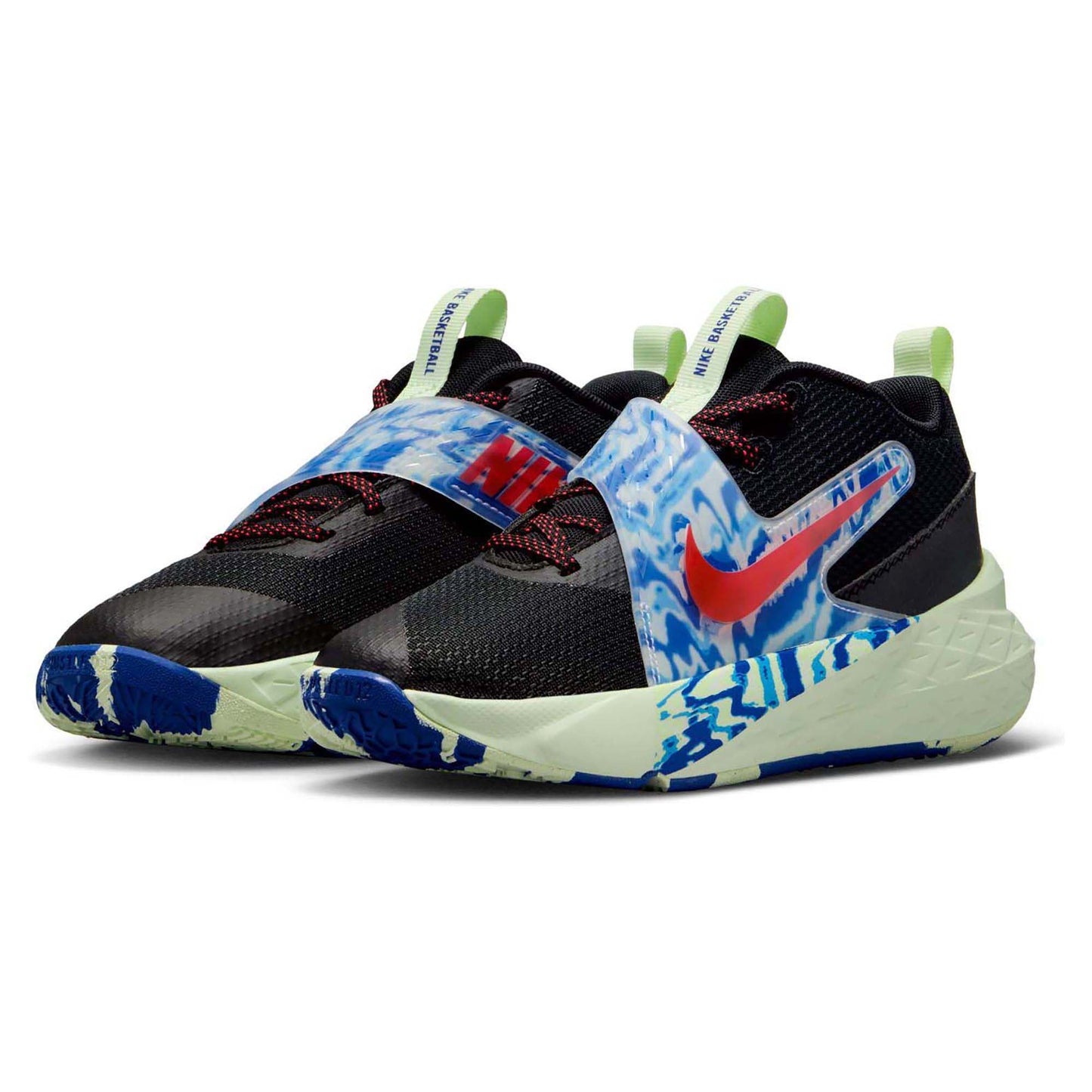 Team Hustle D 12 GS Juniors Basketball Shoes