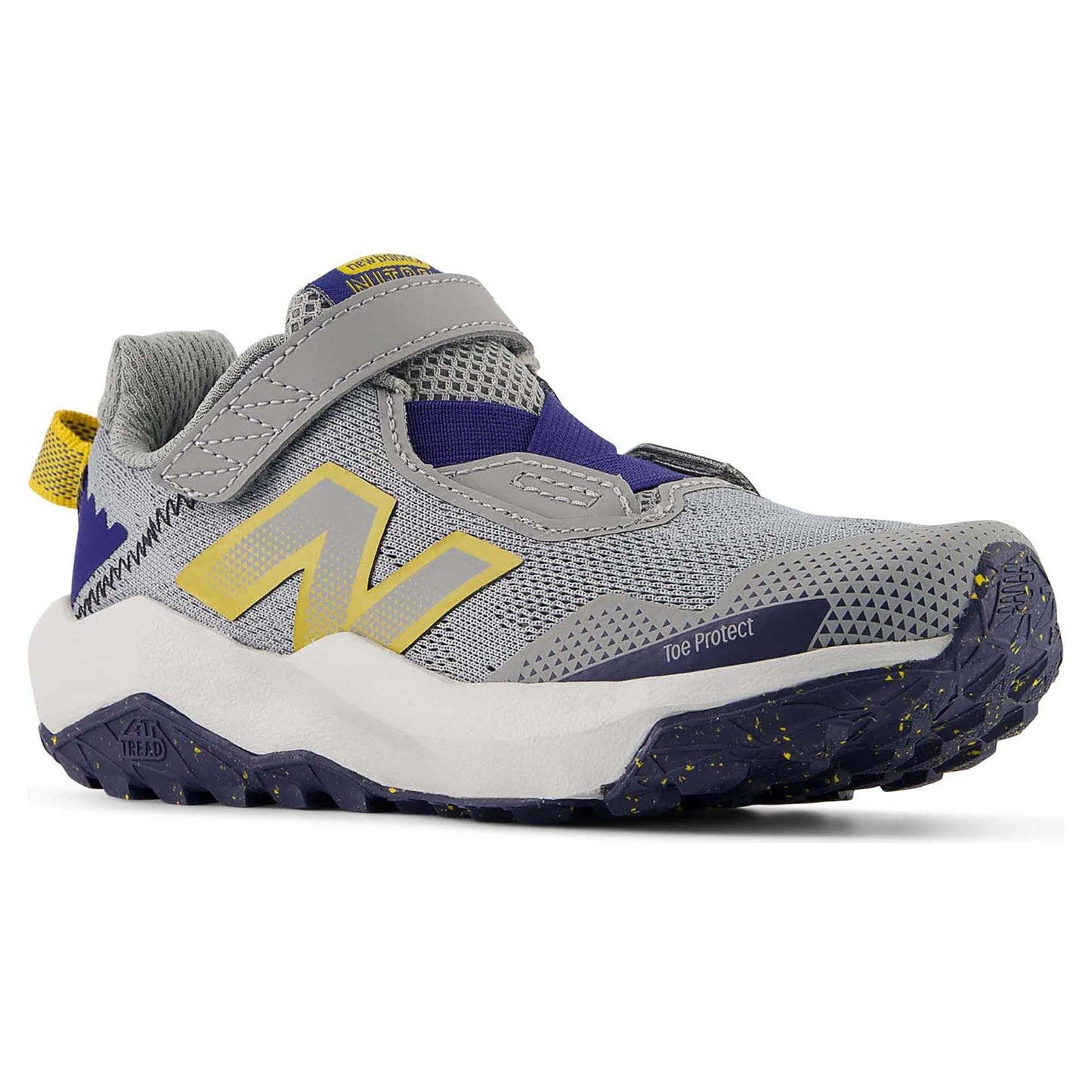 DynaSoft Nitrel V6 Kid's Velcro Trail Running Shoes (Width M)